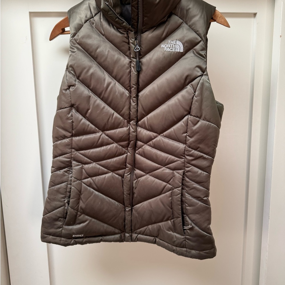 The North Face Women's Olive Puffer Vest